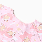 Распашонка детская, цвет розовый/мишки, рост 62 см - фото 25278739