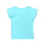 Футболка детская, цвет голубой/черепашка, рост 80 см - фото 27194617