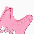 Ползунки длинные, цвет розовый, рост 68 см 9949979