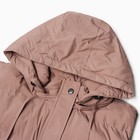 Жилет женский утеплённый, коричневый, размер 60 - фото 25574738