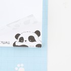 Блок бумаги с отрывными листами в конверте, 50 л «Панда» - фото 7555995