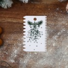 Набор кондитерских шпателей «Рождество» 11.5×8 см, 11.2×6.5 см, 10×7 см, 3 шт - Фото 5