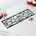 Трафарет для выпечки «Ромбы», 32 х 10 см - Фото 2