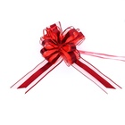 Подарочный Бант - шар №6.5, красный, для упаковки подарков - Фото 3