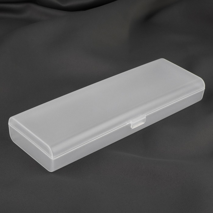 Контейнер для хранения мелочей, 19,5 × 6,7 × 2,8 см, цвет прозрачный