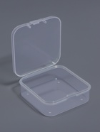 Набор баночек для мелочей, 3 шт., 8.1×2.6/7.2×2.5/5.2×2 см, прозрачный - Фото 5