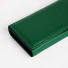 Кошелёк женский на магните, цвет зелёный - фото 22981902