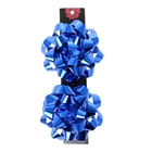 Бант-звезда №14 металлик (набор 2 шт), цвет синий - Фото 2