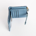 Кошелёк на кнопке, цвет синий - фото 806344189