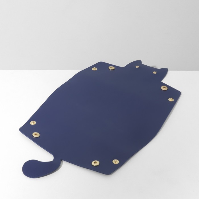 Подставка универсальная "Котик" складная, 17*22 см, цвет цвет синий