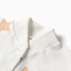 Песочник Bloom Baby Звездочки с кор. рукавом, р. 80 см, молочный - фото 25352448