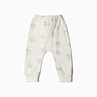 Ползунки Bloom Baby Короны, р. 74 см, молочный - Фото 4