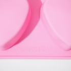 УЦЕНКА Форма силиконовая для выпечки Доляна «Сердце», 26,5×18 см, 6 ячеек, цвет розовый - Фото 4