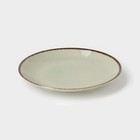 Тарелка Pearl, d=21 см, цвет мятный, фарфор - Фото 2