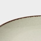 Тарелка Pearl, d=25 см, цвет мятный, фарфор - Фото 3