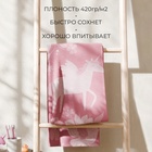 Полотенце детское махровое «Этель. Волшебный лес», 50×90 см, хлопок 100%, розовое - Фото 3