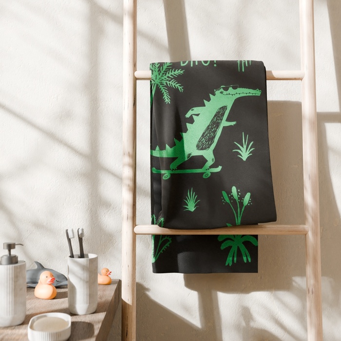 

Полотенце махровое Этель Cool crocodile, 70х130 см, 100% хлопок, 420 г/м2