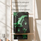 Полотенце махровое «Этель» Cool crocodile, 70×130 см, хлопок 100% - фото 25685493