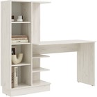 Стол компьютерный «Юниор – 4», 1450×500×1350 мм, цвет шарли белый/дуб крафт белый - Фото 2