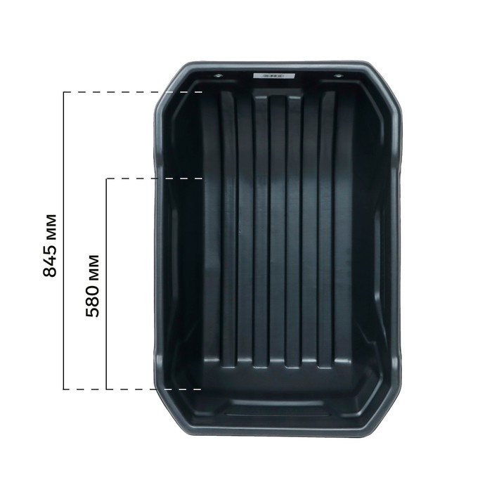 Сани YUGANA Bulldog, 900×600×295 мм - Фото 1