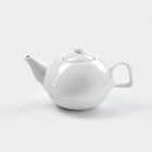 Набор фарфоровый для чая «Бельё», 3 предмета: чайник 470 мл, чашка 300 мл, блюдце - Фото 8