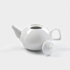 Набор фарфоровый для чая «Бельё», 3 предмета: чайник 470 мл, чашка 300 мл, блюдце - Фото 9