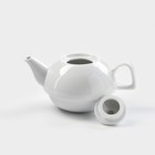 Набор фарфоровый для чая «Бельё», 3 предмета: чайник 470 мл, чашка 300 мл, блюдце - Фото 10