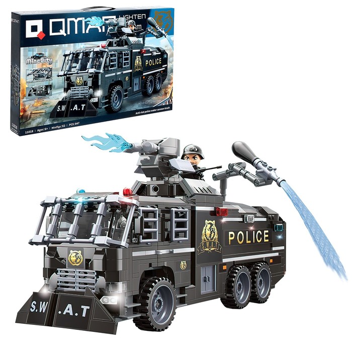 Конструктор Спецназ «Штурмовой патруль», 847 деталей - Фото 1