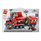 Конструктор Огнеборцы «Мобильный пожарный пункт», 1431 деталь - фото 23472851