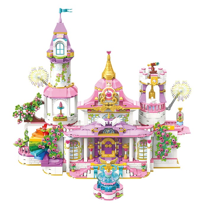 Конструктор Принцессы «Цветочный дворец», 1138 деталей - фото 1910802724