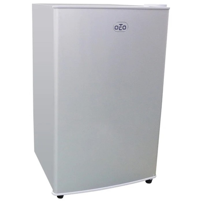 Холодильник Olto RF-090, однокамерный, класс А, 90 л, серебристый