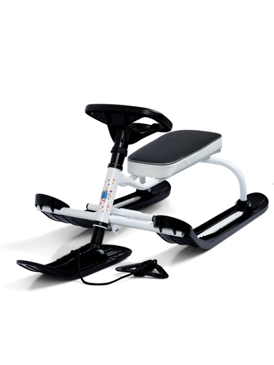 Снегокат «Тимка спорт+», белый, чёрный, ТСЛ+/Б Nika