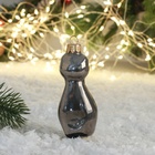 Ёлочная игрушка "Котик-7" h- 10 см - фото 25487447