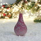 Ёлочная игрушка "Росинка большая-05" h- 9,5 см - фото 25487479