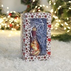 Ёлочная игрушка "Росинка большая-05" h- 9,5 см - фото 25487480