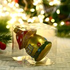 Ёлочная игрушка "Домик-грибок" 8,2 см - фото 25470172