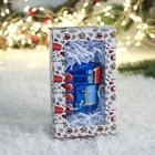 Ёлочная игрушка "Паровозик" h- 5,9 см - фото 25487505