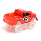 Машинка для гибкого трека Flash Track, с зацепами для петли, цвет МИКС, в пакете - фото 24589740