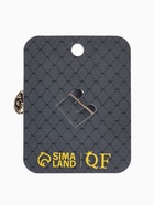 Брошь «Черепаха с хвостиком», цвет изумруд в чернёном золоте - Фото 5