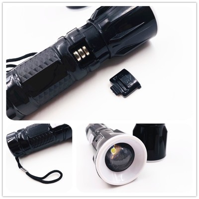 Фонарь ручной, AG10, черный