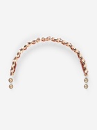 Ручка для сумки, металлическая, с винтами для крепления, 12.8×6.5 см, цвет золотой, коричневый - Фото 3