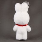 Игрушка из пенопласта «Зайки» со снежинками, 13 см - Фото 3
