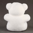 Игрушка из пенопласта «Медвежонок» со снежинкой, 13 см - фото 7631911