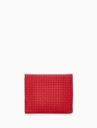 Кошелёк женский на кнопке, 11×1×10 см, комбинированный, красный - Фото 6