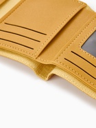 Кошелёк женский на кнопке, 11×1×10 см, комбинированный, жёлтый - Фото 4