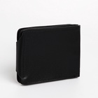 Портмоне мужское «Исар», на магните, отдел для купюр, для карт, для монет, чёрное - Фото 6