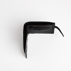Портмоне мужское на магните, отдел для купюр, для карт, для монет, чёрное - Фото 3