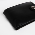 Портмоне мужское «Шафи», на магните, отдел для купюр, для карт, для монет, чёрное - Фото 4