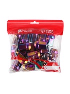 Гайка колесная M12×1.5, высота 35 мм, ключ 19 мм, радужный титан, фасовка 20 шт. - Фото 4