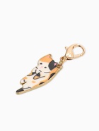 Шарм для браслета на карабине «Котёнок», цветной в золоте (комплект 5 шт) - фото 63585911